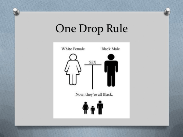 one drop rule